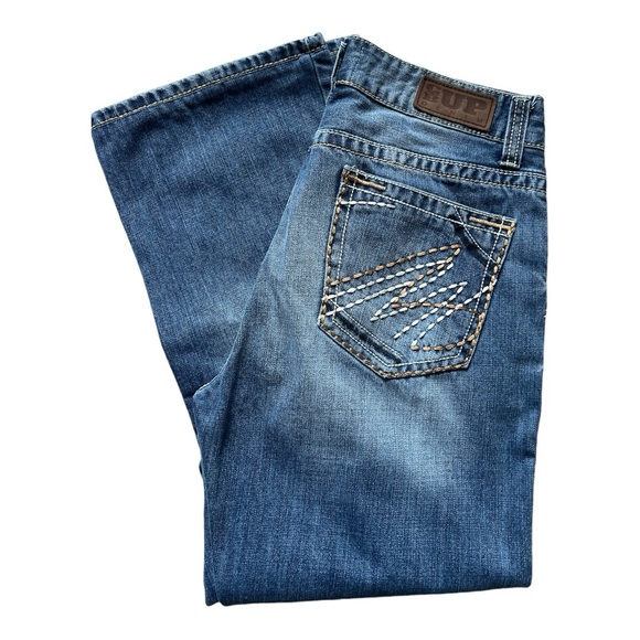 COWBOY UP | Men’s Relaxed Bootcut Denim Jeans - Picture 5 of 5
